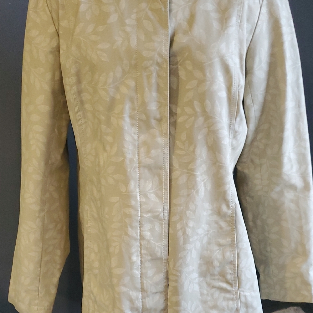 Eddie Bauer Light Tan Trench Coat - Picture 8 of 16